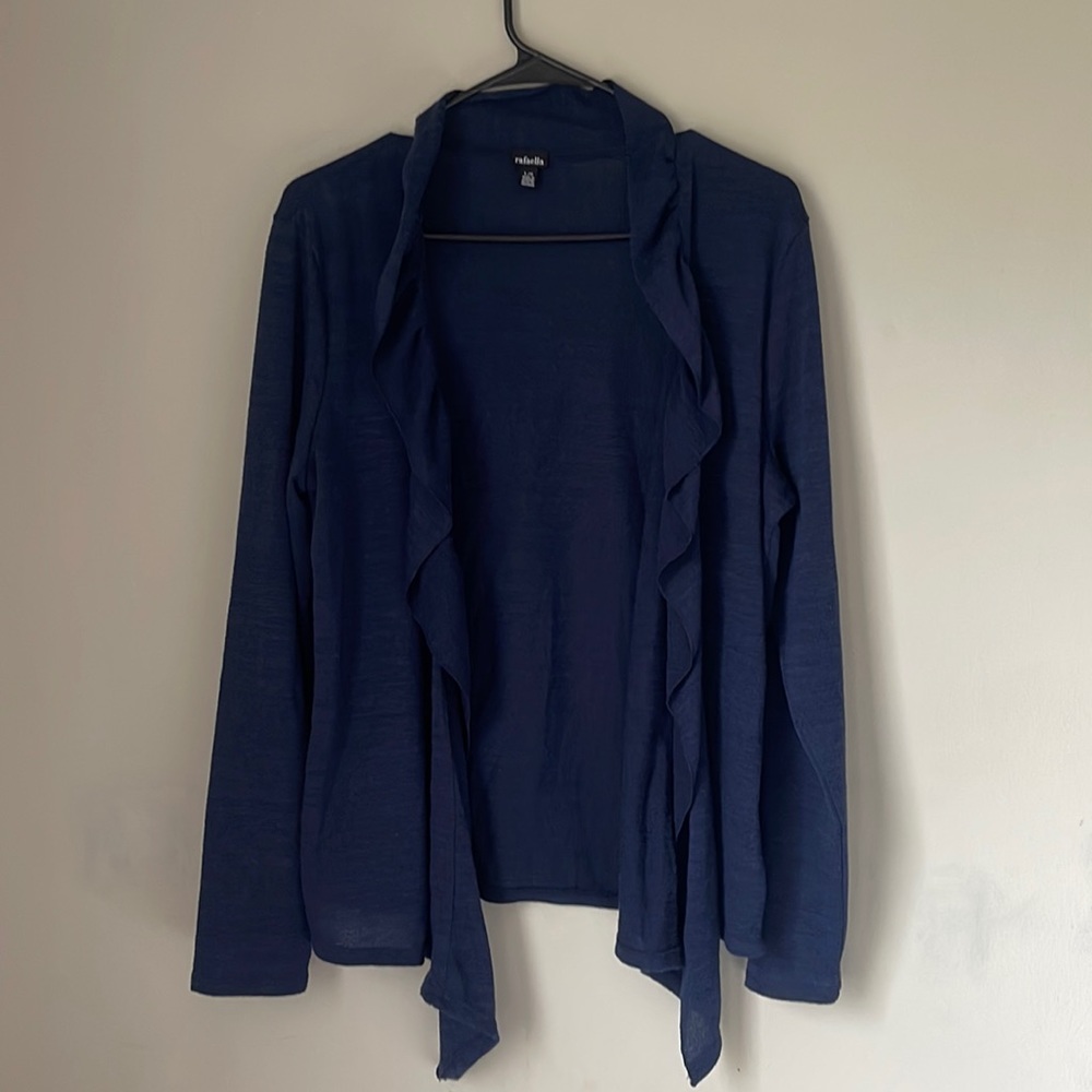 Blue Cardigan Sweater